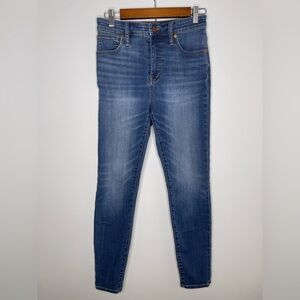 Madewell Curvy High Rise Skinny Jeans Size 28